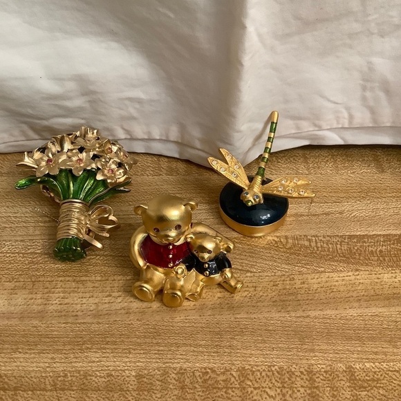 Estee Lauder Other - Estée Lauder Empty Compact Solid Perfume Lot Of 3 Assorted​​​​​​